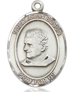 St John Bosco Oval Patron Saint Series Available in 3 Sizes