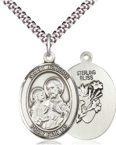 St Joseph Oval Patron Saint Series Available in 2 Sizes