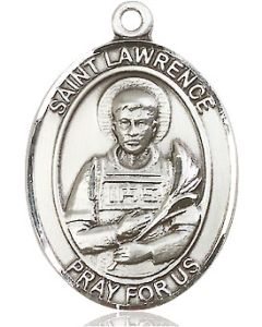 St Lawrence Oval Patron Saint Series Available in 3 Sizes