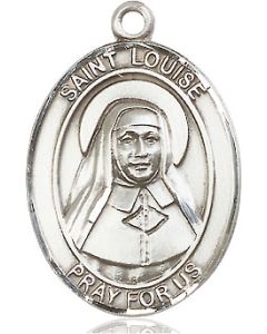 St Louise de Marillac Oval Patron Saint Series Available in 3 Sizes