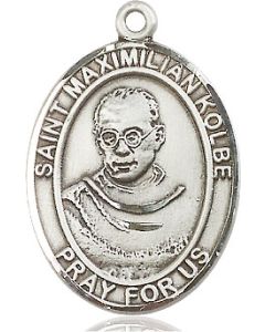 St Maximilian Kolbe Oval Patron Saint Series Available in 3 Sizes