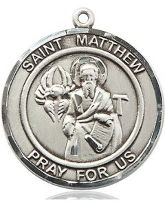 St Matthew the Apostle Round Patron Saint Series Available in 2 Sizes