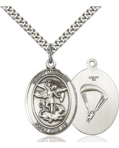 St Michael Paratrooper Oval Patron Saint Series Available in 2 Sizes