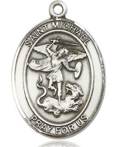 St. Michael the Archangel Oval Patron Saint Series Available in 3 Sizes