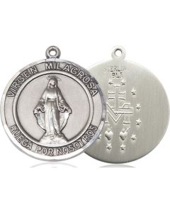 Virgen Milagrosa Round Patron Saint Series Available in 2 Sizes