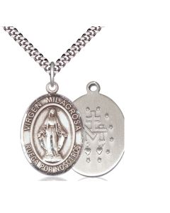 Virgen Milagrosa Oval Patron Saint Series
