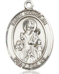 St Nicholas Oval Patron Saint Series Available in 3 Sizes