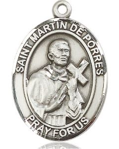 St Martin de Porres Oval Patron Saint Series Available in 3 Sizes