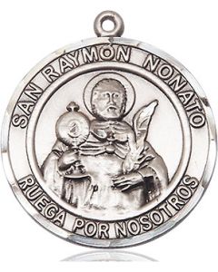 San Raymon Nonato Round Patron Saint Series Available in 2 Sizes