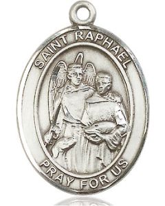St Raphael the Archangel Oval Patron Saint Series Available in 3 Sizes
