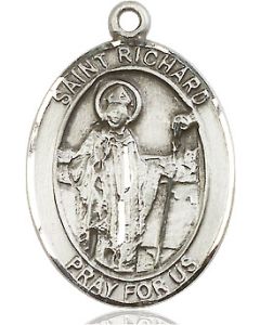 St Richard Oval Patron Saint Series Available in 3 Sizes