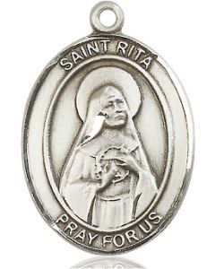 St Rita of Cascia Oval Patron Saint Series Available in 3 Sizes