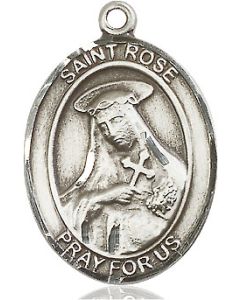 St Rose of Lima Oval Patron Saint Series Available in 3 Sizes