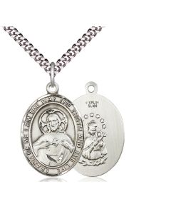 Scapular Oval Patron Saint Series Available in 3 Sizes