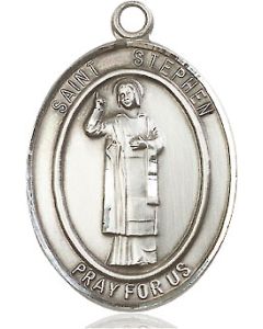 St Stephen the Martyr Oval Patron Saint Series Available in 3 Sizes
