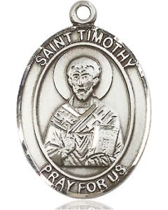 St Timothy Oval Patron Saint Series Available in 3 Sizes