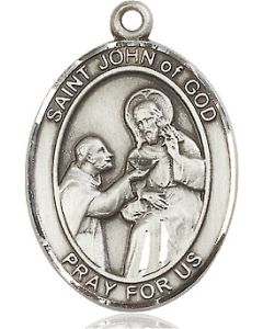 St John of God Oval Patron Saint Series Available in 3 Sizes