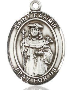 St Casimir of Poland Oval Patron Saint Series Available in 3 Sizes