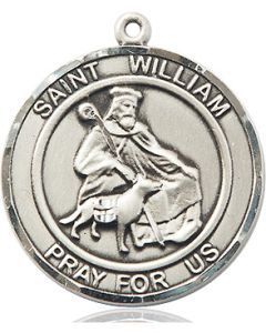 St William of Rochester Round Patron Saint Series Available in 2 Sizes