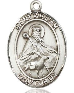 St William of Rochester Oval Patron Saint Series Available in 3 Sizes