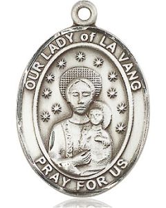 Our Lady of la Vang Oval Patron Saint Series Available in 3 Sizes