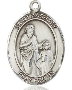 St Zachary Oval Patron Saint Series Available in 3 Sizes
