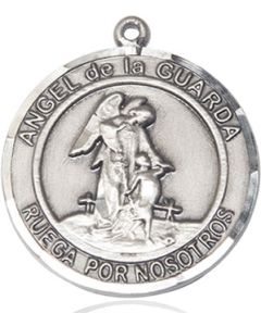 Angel de la Guarda Round Patron Saint Series Available in 2 Sizes