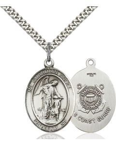 Guardian Angel Coast Guard Oval Patron Saint Series Available in 2 Sizes