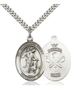 Guardian Angel National Guard Oval Patron Saint Series Available in 2 Sizes