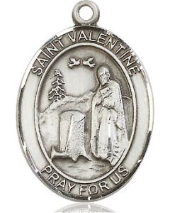 St Valentine of Rome Oval Patron Saint Series Available in 3 Sizes