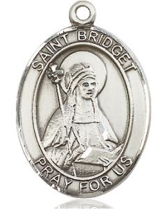 St Bridget of Sweden Oval Patron Saint Series Available in 3 Sizes