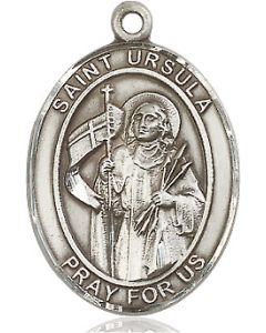 St Ursula Oval Patron Saint Series Available in 3 Sizes