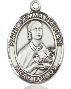 St Gemma Galgani Oval Patron Saint Series Available in 3 Sizes
