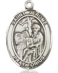 St Jerome Oval Patron Saint Series Available in 3 Sizes
