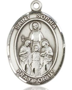 St Sophia Oval Patron Saint Series Available in 3 Sizes