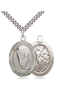 St Sebastian Gymnastics Oval Patron Saint Series Available in 3 Sizes