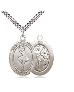 St Sebastian Dance Oval Patron Saint Series Available in 3 Sizes