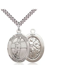 St Sebastian Volleyball Oval Patron Saint Series Available in 3 Sizes
