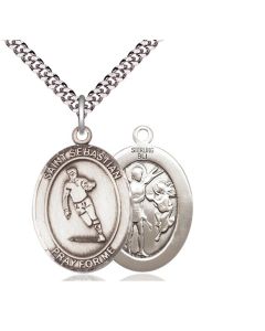 St Sebastian Rugby Oval Patron Saint Series Available in 3 Sizes