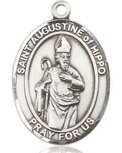 St Augustine of Hippo Oval Patron Saint Series Available in 3 Sizes