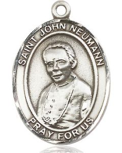 St John Neumann Oval Patron Saint Series Available in 3 Sizes