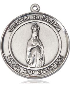 Virgen de Fatima Round Patron Saint Series