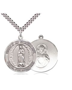 Virgen de Guadalupe Round Patron Saint Series