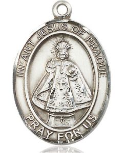 Infant of Prague Oval Patron Saint Series Available in 3 Sizes