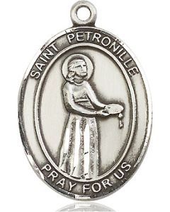 St Petronille Oval Patron Saint Series Available in 3 Sizes