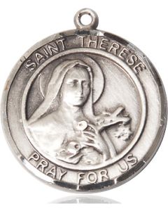 St Therese of Lisieux Round Patron Saint Series Available in 2 Sizes