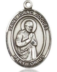 St Isaac Jogues Oval Patron Saint Series Available in 3 Sizes