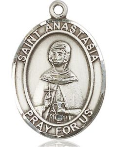 St Anastasia Oval Patron Saint Series Available in 3 Sizes