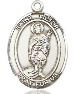 St Victor of Marseilles Oval Patron Saint Series Available in 3 Sizes