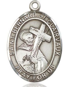 St Bernard of Clairvaux Oval Patron Saint Series Available in 3 Sizes